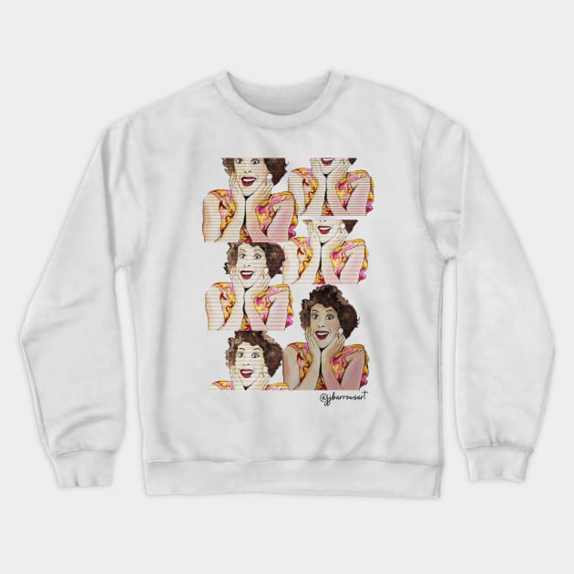 Carol Burnett ReRuns Crewneck Sweatshirt by JJ Barrows 